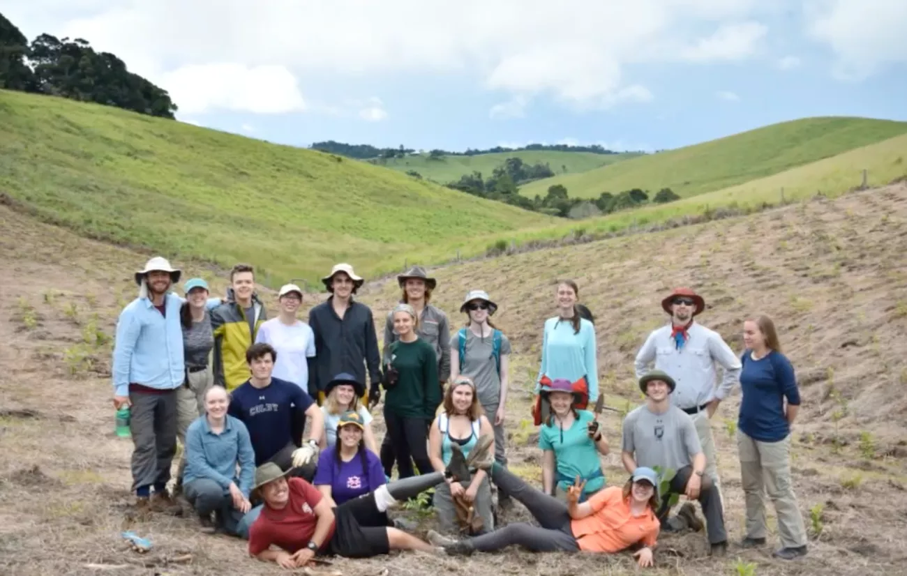 Biology majors studying abroad