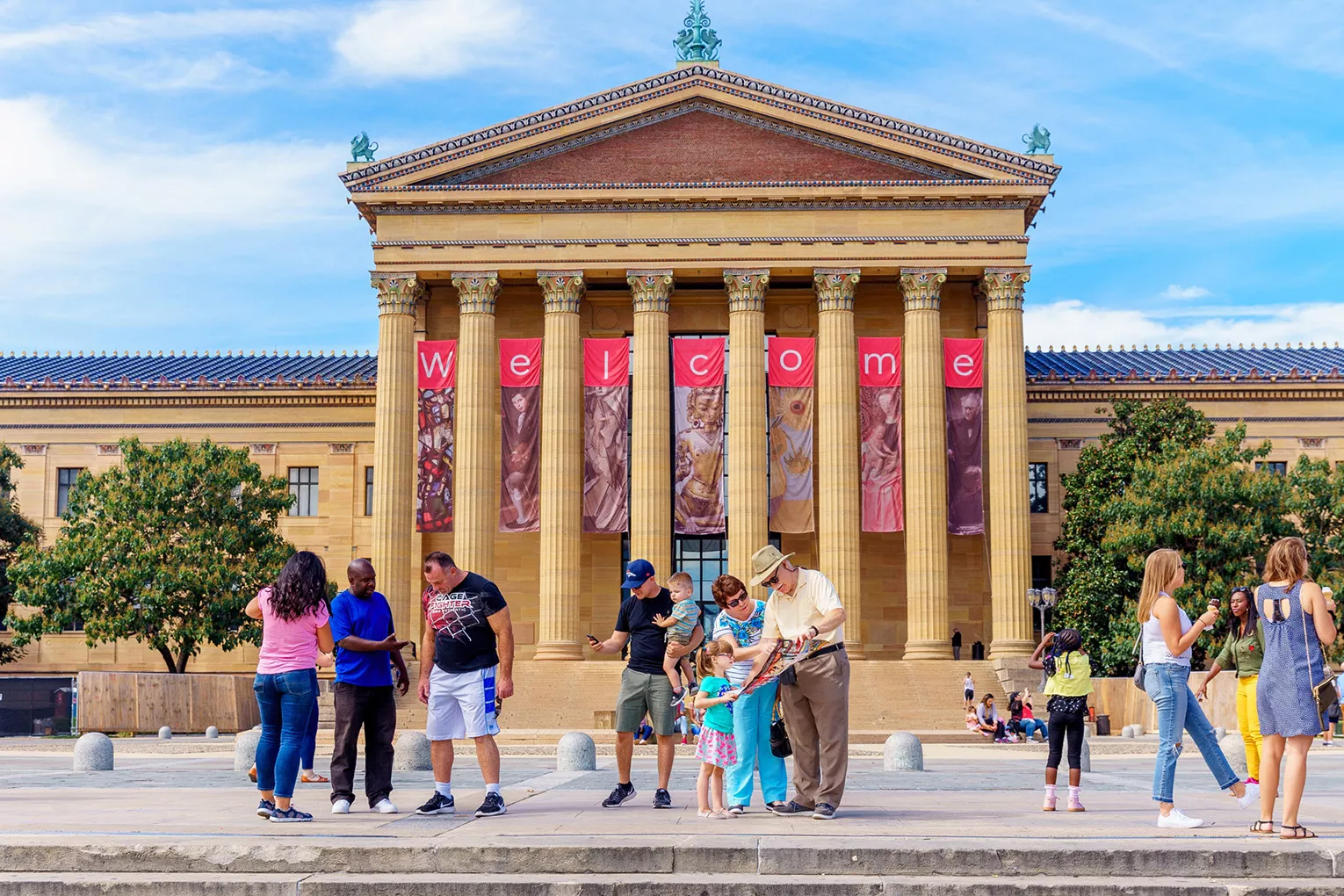 Philly Art museum from Visit Philly