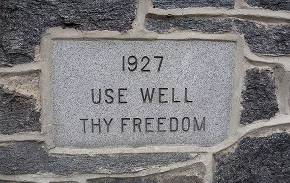 Use Well Thy Freedom