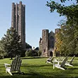 Clothier Hall on the campus of Swarthmore College