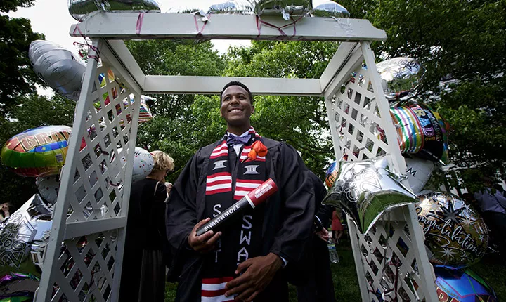 smiling graduate