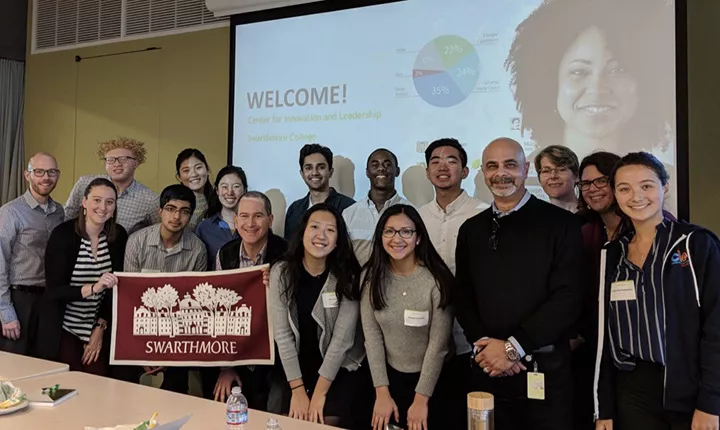 Swarthmore students visit Ancestry.com