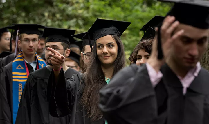 Students at Baccalaureate