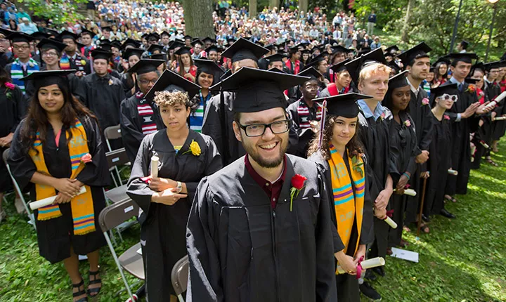 smiling graduates