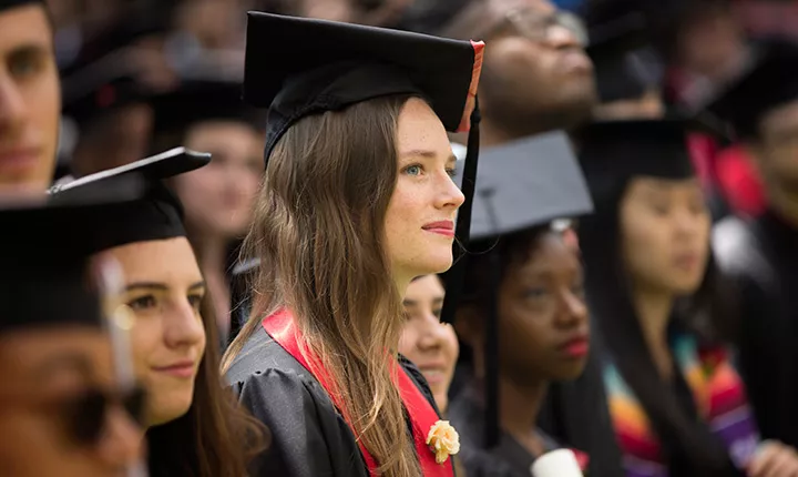 graduates in crowd