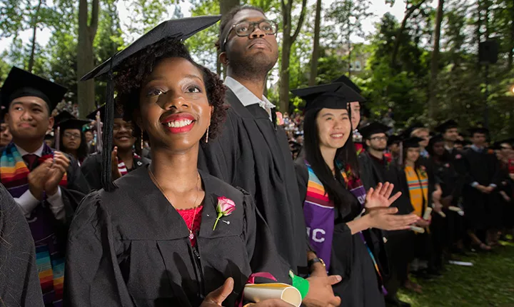 smiling graduates