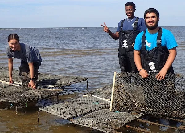 swat bio students in the bay